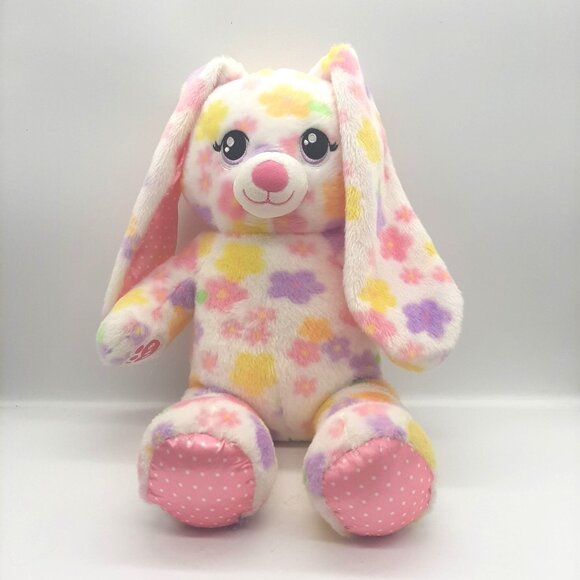 Build-A-Bear Workshop Flower Blossom Bunny Plush 18" Ultra Soft - Picture 1 of 4